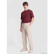 Lc Waikiki Yeni Sezon Bej Relax Fit Gabardin Erkek Pantolon