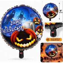 Küçük Hazine Balkabağı Desenli Folyo Balon 18 Inç – 45 cm