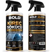 Bold Kireç Sökücü ve Su Lekesi Temizleyici 1000 ml 1 L – Araç Camı, Duşakabin, Cam ve Batarya Temizleyici