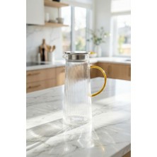 Acar Metal Kapaklı Cam Sürahi 1650ML