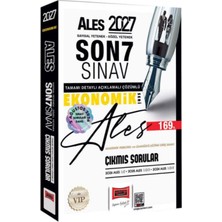 TeknoKapsül Yargı Yayınları 2027 Ales Sayısal Sözel Yetenek Son 7 Sınav Çıkmış Sorular