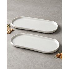 Be Original Pera 22 cm Oval Sunum Tabağı | Porselen