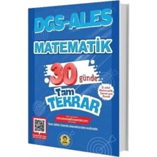 TeknoKapsül Tasarı Yayınları Dgs Ales Matematik 30 Günde Tam Tekrar
