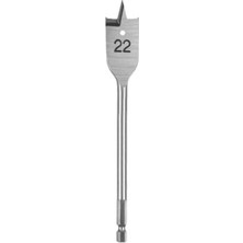 MiraLive Yaprak Matkap Ucu Hex Saplı 150 mm x 22 mm