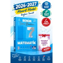 Benim Hocam Yayınları 7. Sınıf Matematik Soru Bankam Maarif Model 2027
