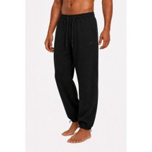 Bad Bear Outlands Siyah Paçası Lastikli Basic Erkek Sweatpants