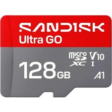 Sandisk Sandısk Ultra Go 128GB 190MB/S Microsdxc Uhs-I Hafıza Kartı SDSQUGN-128G-GN6MN