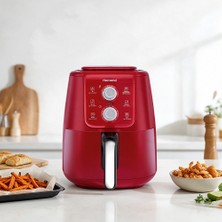Homend Airfryday 4 Litre 2511H Kırmızı Silver