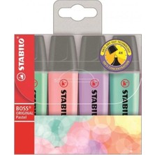 Stabilo Boss Pastel 4lü Paket