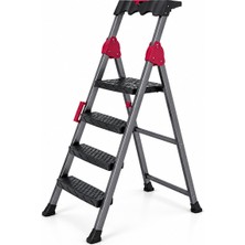 Efnaz Style 3+1 Basamaklı Metal Merdiven 150KG.TAŞIMA