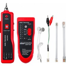 Bili Bili Cihazı Kablo Takip ve Arıza Bulucu / RJ45 RJ11 Internet Lan Arıza Bulucu /kablo ve Hat Bulucu /  Telefon Internet Ağ Hattı Tarama