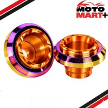 Motomart+ Voge 500AC Turuncu Metal Teker Koruma Takozu 2 Adet MR0185