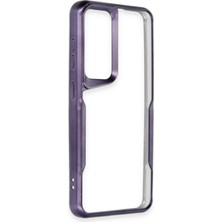 Magicool Samsung Galaxy A35 5g Kılıf Boyi Silikon Kapak - Derin Mor