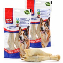 Esca Food Kuzu Paça 200 Gram 2'li Köpek Ödül Maması 2'li Paket