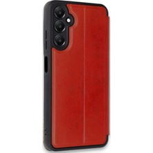 Magicool Samsung Galaxy A35 5g Kılıf Flip Cover - Kırmızı
