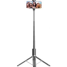 kingjoy -1 ayarlanabilir tripod ve selfie çubuğu (30,5cm – 155cm)