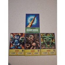 Çakmak Oyun Dükkanı Yu-Gi-Oh! Tekboynuz ve Canavarlar Anime Kart Seti