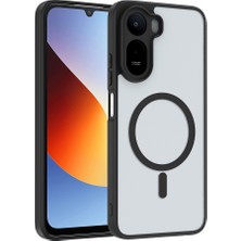 Nanospace Xiaomi Redmi A7 Pro Uyumlu Kılıf M-Safe Şarj Özellikli Babet Kapak
