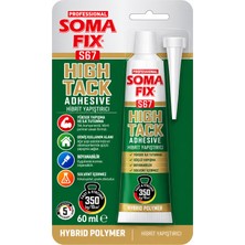 Korniş ve Montaj Yapıştırıcısı Tüp 60 ml Süper Güçlü Yapıştırıcı