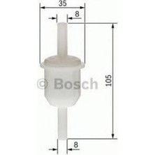 Bosch 0450904058 Webasto Yakıt Filtresi F4058 Şeffaf Universal Küçük Tip