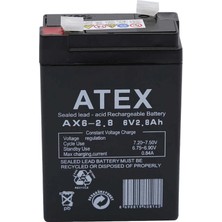 Efnaz Style Ax6-2.8 6V 2.8AH Akü