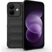 M.TK Moveteck Xiaomi Redmi Note 17 Pro 5g Uyumlu Kılıf Kamera Korumalı Içi Kadife Dokulu Dalgalı Yumuşak Silikon Mat Kapak