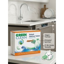 U Green Clean Bulaşık Makinesi Tableti 30 Adet 5'i Bir Arada