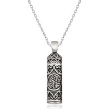 Bersel Butik Gümüş Cevşen-Ül Kebir Kolye