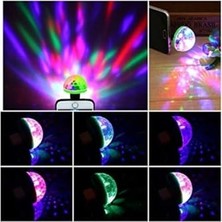 Aydogan's Sna USB Mini Disko Topu 4W Ledli Small Magic Ball Sihirli Disco Topu          [enerji Sınıfı B]