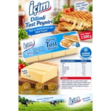 İçim Dilimli Tost Peyniri 1500GR