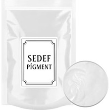 Aydogan's Epoksi Reçine Beyaz Toz Pigment Kosantre Boya/mum Beton Hobi Beyaz Boya Metalik Pigment - B18 (10GR)