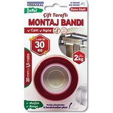Aydogan's Vodaseal Montaj Bandı, Şeffaf 20MMX1,5MT