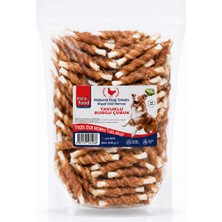 Esca Food Tavuklu Burgu Kemik 12 cm 50'li Köpek Ödül Maması