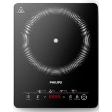 Aydogan's Philips Indüksiyon Ocak 3000 Serisi - 8 Isıtma Seviyesi, 4 Pişirme Programı, 2000W Yüksek Güç, Otomatik Kapanma Özellikli Taşınabilir Indüksiyon Ocak, Dokunmatik Panel Ekranı (HD5830/90)