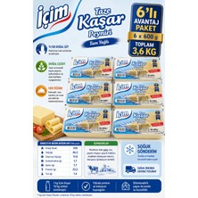 İçim Kaşar Peyniri 600GR x 6 Adet
