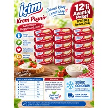 İçim Krem Peynir 180GR x 12 Adet