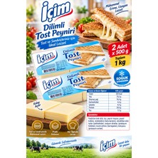 İçim Dilimli Tost Peyniri 500GR x 2 Adet
