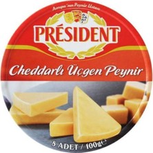 President Üçgen Cheddar Peynir 100 gr