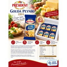 President Gouda Peyniri 220 Grx6 Adet