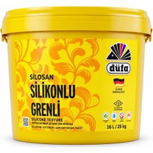 Düfa Silosan Silikonlu Grenli Dış Cephe Boyası 25 kg Beyaz