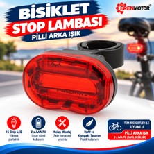 Double Tree Bisiklet Stop Lambası -Cell, Pilli , Arka Isık - Aydınlatma - Far