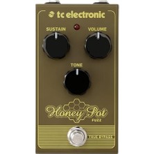 Aydogan's Honey Pot Fuzz Vintage Aromalı Fuzz Pedalı Masif Ton Duvarı ve Kilometrelerce Sürdürülebilir