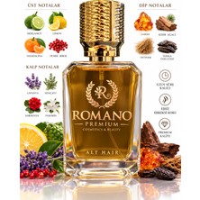Romano Alt Haır 50 ml Kalıcı Parfüm Yüksek Esans Unisex Kullanım
