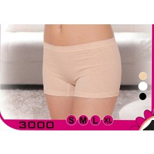 Zamerya Ten Kadın Kısa Boxer Şort Külot Günlük Iç Giyim S-Xl 3000