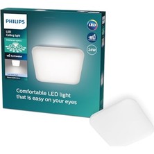 Aydogan's Philips Mauve Kare Tavan Lambası 24W 4000K Gün Işığı          [enerji Sınıfı A]