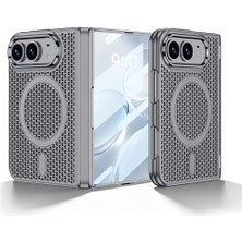GKK Apple iPhone Duo Kılıf M-Safe Şarj Özellikli Zore Kıpta Kpt-15 Sert Pc Kapak