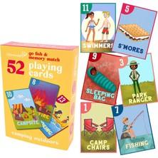 Happy Trend Little Likes Kids Tarafından - Kamp Açık Hava Balık Tutun! Kart Oyunu - Çocuklar Için Klasik Aile Oyunu Okul Öncesi - Çeşitli, Çok Kültürlü Eşleştirme Çifti Oyunu
