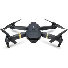 Happy Trend 4K Kameralı Drone Hava Quadcopter 2.4g Kızılötesi Rc Işıklı Katlanabilir Drone Wifi Siyah