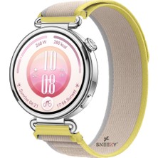 Sneezy Huawei Watch Gt7 41MM Uyumlu Kordon Trail Loop Cırtlı Yumuşak Kumaş Şık Kordon