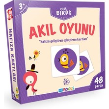 Happy Trend Focus Cute Birds Akıl Oyunu - Eşleştirme Kartları